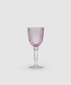 Kitchen Table: Vintage Pink Goblet