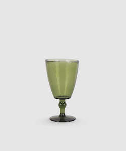 Kitchen Table: Vitro Olive Wine Glass