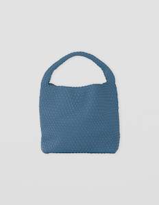 Bags Wallets: Haydee Weave Hobo - Azure