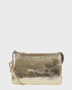 Saben Tilly Crossbody -Light Gold Crinkle