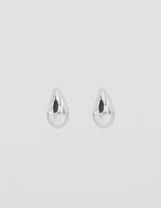 Earrings Silver Tear Drop