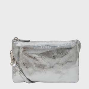 Tilly Crossbody - Silver Crinkle