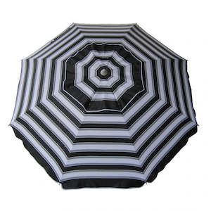 Black Nautical Daytripper Beach Umbrella