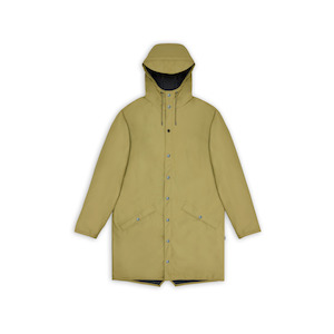 Rains Long Jacket - Khaki