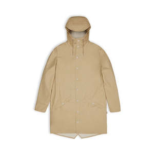 Rains Long Jacket - Sand