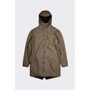 Rains Long Jacket - Wood