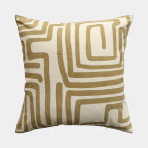 Taupe Anise Cushion