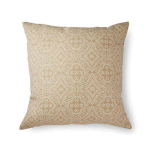 Madras Link 1: Abbey Caramel Cushion