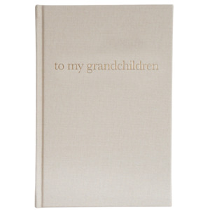 To My Grandchildren Journal