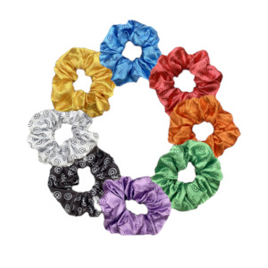 Coloured Satin Scrunchie Crave Athletics