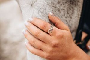 Silver Snaffle Ring Equestrian Jewellery