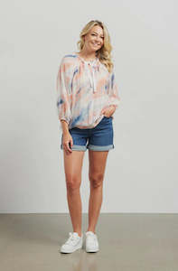 ET ALIA TALIA TOP - SUNSET - EA7086-1   WHATS COMING / PRE-ORDER