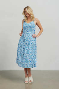 Et Alia Isabelle Dress - Blue Willow - Ea7009-2   Whats Coming / Pre-order