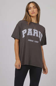 Womenswear: JORGE PARIS TEE - WASHED BLACK - 8344034.WBLK