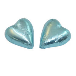 Chocolate Hearts - Ice Blue