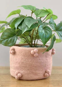 Plant Pot Holder | Bobble (Blush)