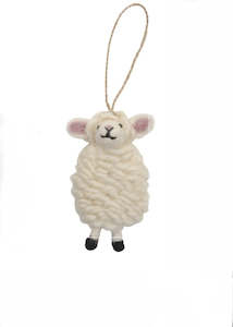 Decoration | Christmas Sheep (White)