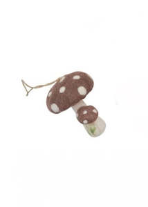 Decoration | Hanging Mushroom (Brown)