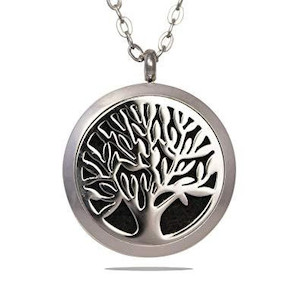 Tree of life essential oil necklace Cre8tive-Gems