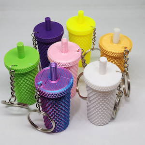 3d printed coffee keyring Cre8tive-Gems