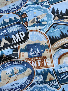 Camping badges Cre8tive-Gems