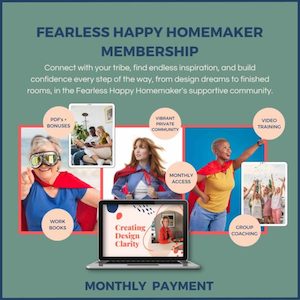 Fearless Happy Homemaker Membership – Monthly Payment