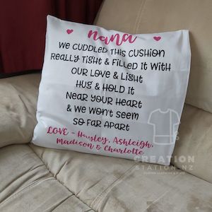 Far apart cushion cover