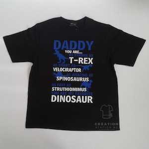 Fathers Day: Daddy Dinosaur tee