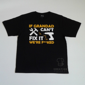 If grandad can’t fix it personalised tee