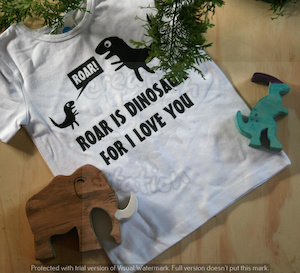 Roar Dinosaur Tee