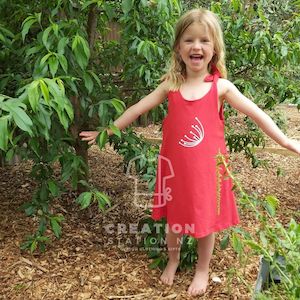 Pohutukawa dress – limited edition