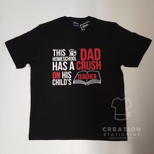 This Home School Dad tee