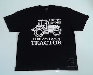 I don’t snore – tractor tee