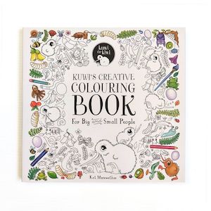 Kuwi’s Creative Colouring Book for Big and Small People