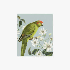 Lens Cloth - Kakariki Birds & Botanicals