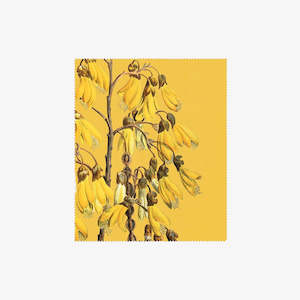 Lens Cloth - Vintage Botanical Kowhai