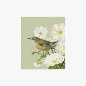 Lens Cloth - Rifleman Birds & Botanicals