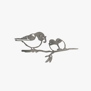 Investment: Metal Bird - Waxeye & Chicks