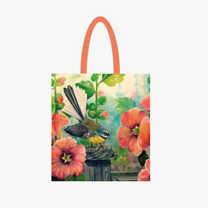 Investment: 'Hollyhocks' Tote Bag