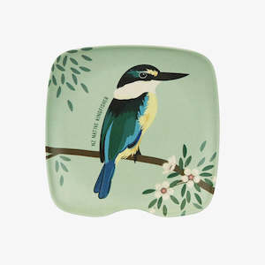 Investment: Bamboo Spoon Rest - Native Kingfisher