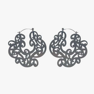 Earrings - Ngā Uara, Auahatanga - Silver