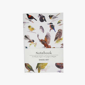 Investment: Notebook A5 - NZ Birds