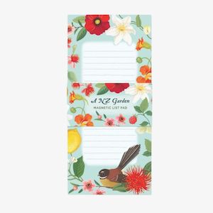 Investment: A New Zealand Garden Magnetic List Pad