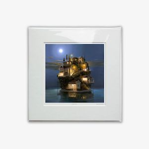 "A Night on the Town" Matted Print - Barry Ross Smith