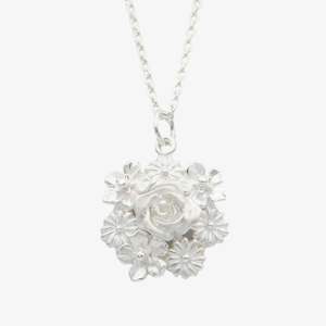 Big Flower Bouquet Necklace