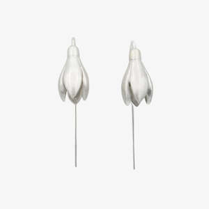 Investment: Exclusive Snowdrop Earrings - Sterling silver