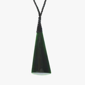 Investment: Pounamu Freeform Drop 70mm