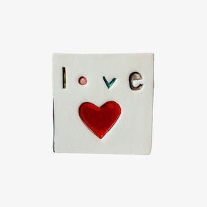 Square Tile - Love