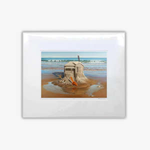 "Sandcastle" Medium Matted Print - Barry Ross Smith