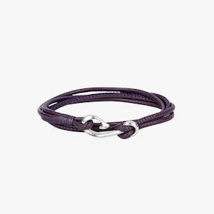 Safe Travel Wrap Bracelet, Mulberry